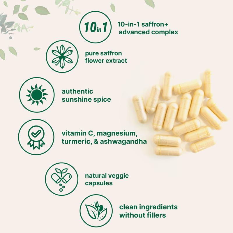 Golden Saffron Calm & Clarity Formula