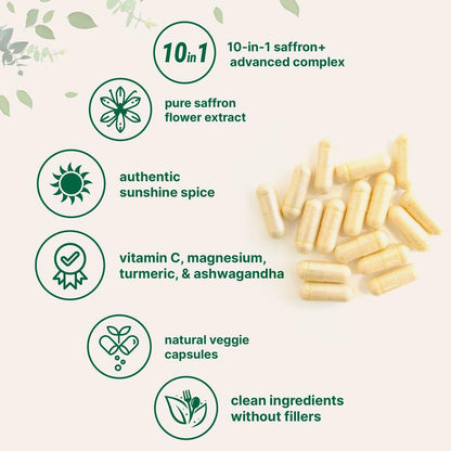 Golden Saffron Calm & Clarity Formula