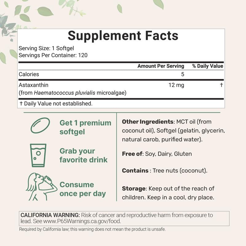 Radiant Glow Astaxanthin Beauty Complex